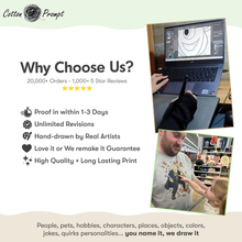 Load image into Gallery viewer, PromptTee™ Twin Pack - 2x Custom Unisex T-Shirt