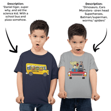 Load image into Gallery viewer, PromptKidsTee™ Twin Pack - 2x Custom Unisex Kids T-Shirt