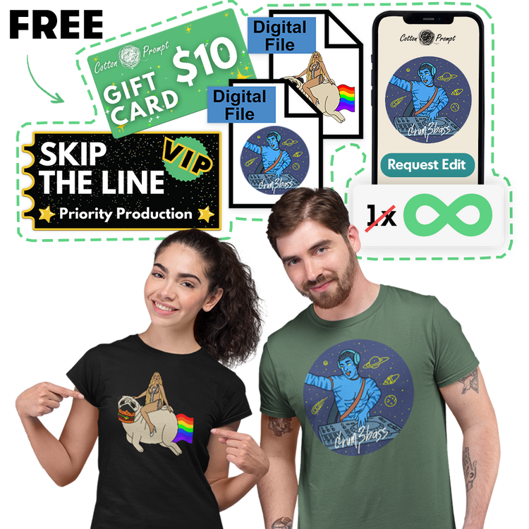 PromptTee™ - Custom Unisex T-Shirt -