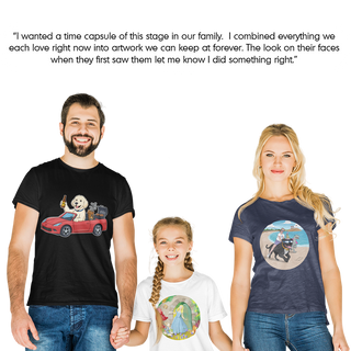 PromptTee™ Group Pack - 3-10x Unisex T-Shirts