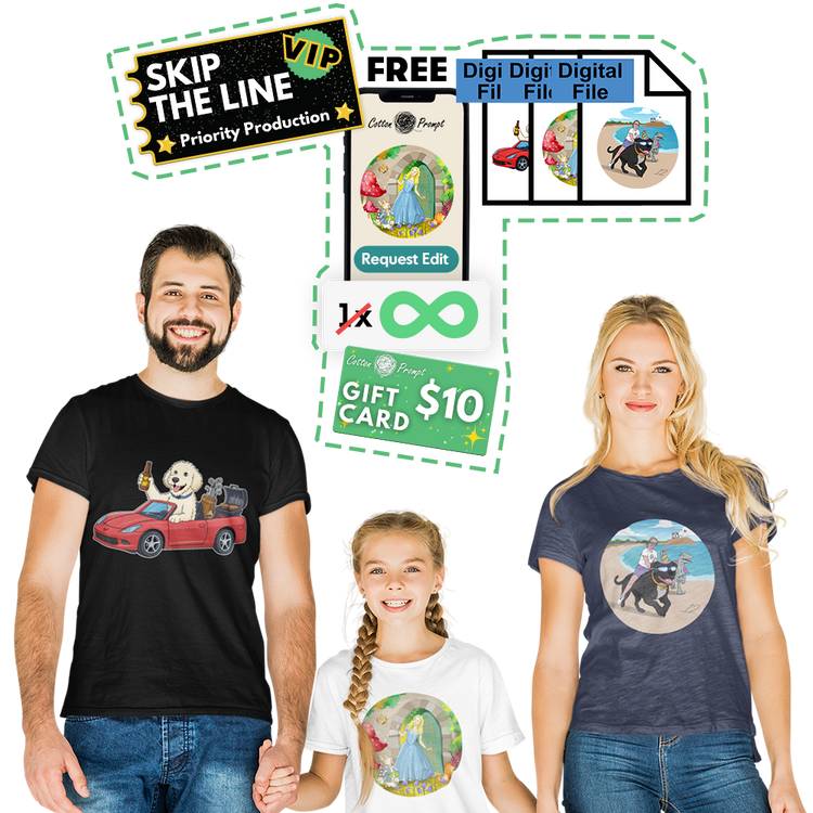 PromptTee™ - Custom Unisex T-Shirt -
