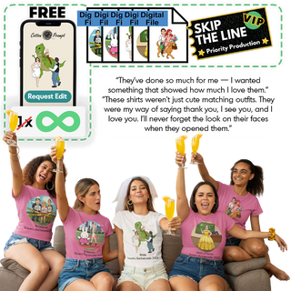 PromptTee™ Group Pack - 3-10x Unisex T-Shirts