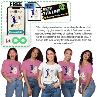 PromptTee™ Group Pack - 3-10x Unisex T-Shirts