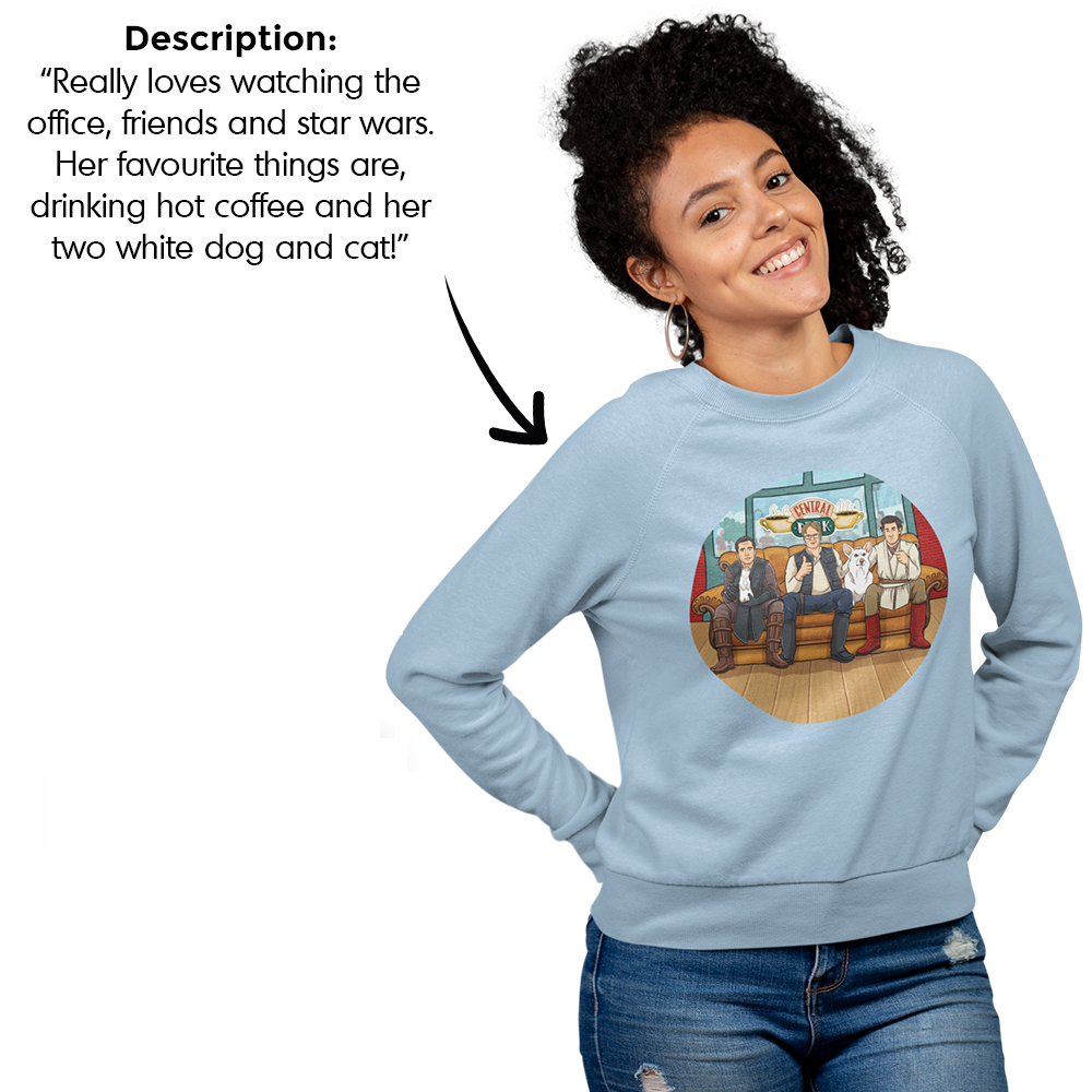 PromptSweatshirt™ - Custom Unisex Sweatshirt