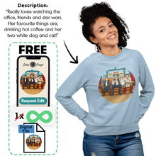 Load image into Gallery viewer, PromptSweatshirt™ - Custom Unisex Sweatshirt
