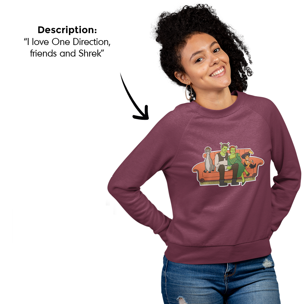 PromptSweatshirt™ - Custom Unisex Sweatshirt