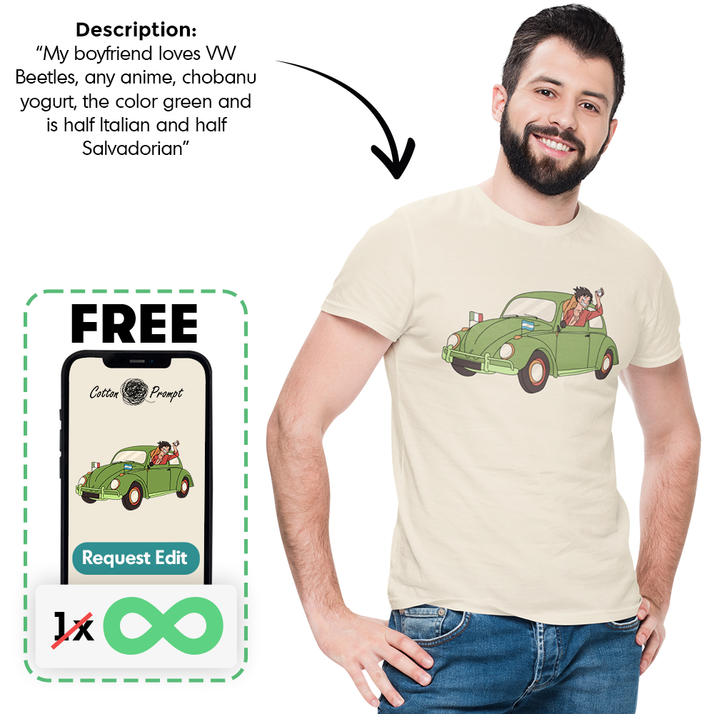 PromptTee™ - Custom Unisex T-Shirt