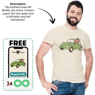 PromptTee™ - Custom Unisex T-Shirt