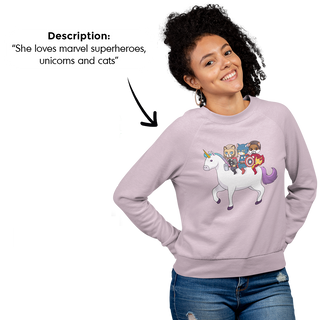 PromptSweatshirt™ - Custom Unisex Sweatshirt