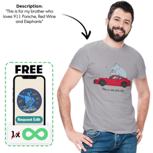 Load image into Gallery viewer, - PromptTee™ - Custom Unisex T-Shirt -
