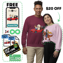 Load image into Gallery viewer, PromptSweatshirt™ - Custom Unisex Sweatshirt
