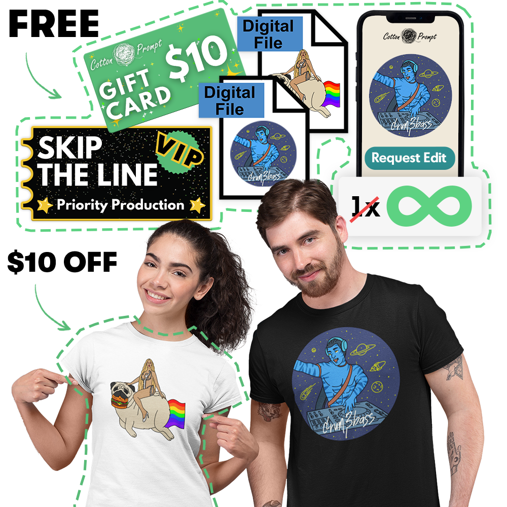 PromptTee™ - Custom Unisex T-Shirt