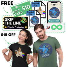 Load image into Gallery viewer, - PromptTee™ - Custom Unisex T-Shirt -
