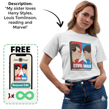 Load image into Gallery viewer, PromptTee™ - Custom Unisex T-Shirt
