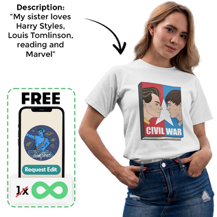 PromptTee™ - Custom Unisex T-Shirt