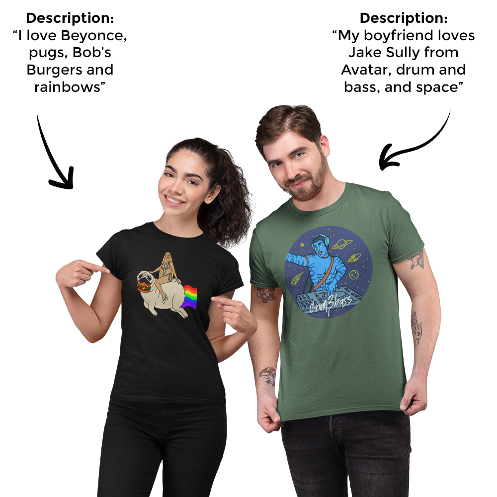 PromptTee™ - Custom Unisex T-Shirt - Pack