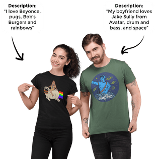 PromptTee™ Twin Pack - 2x Custom Unisex T-Shirt