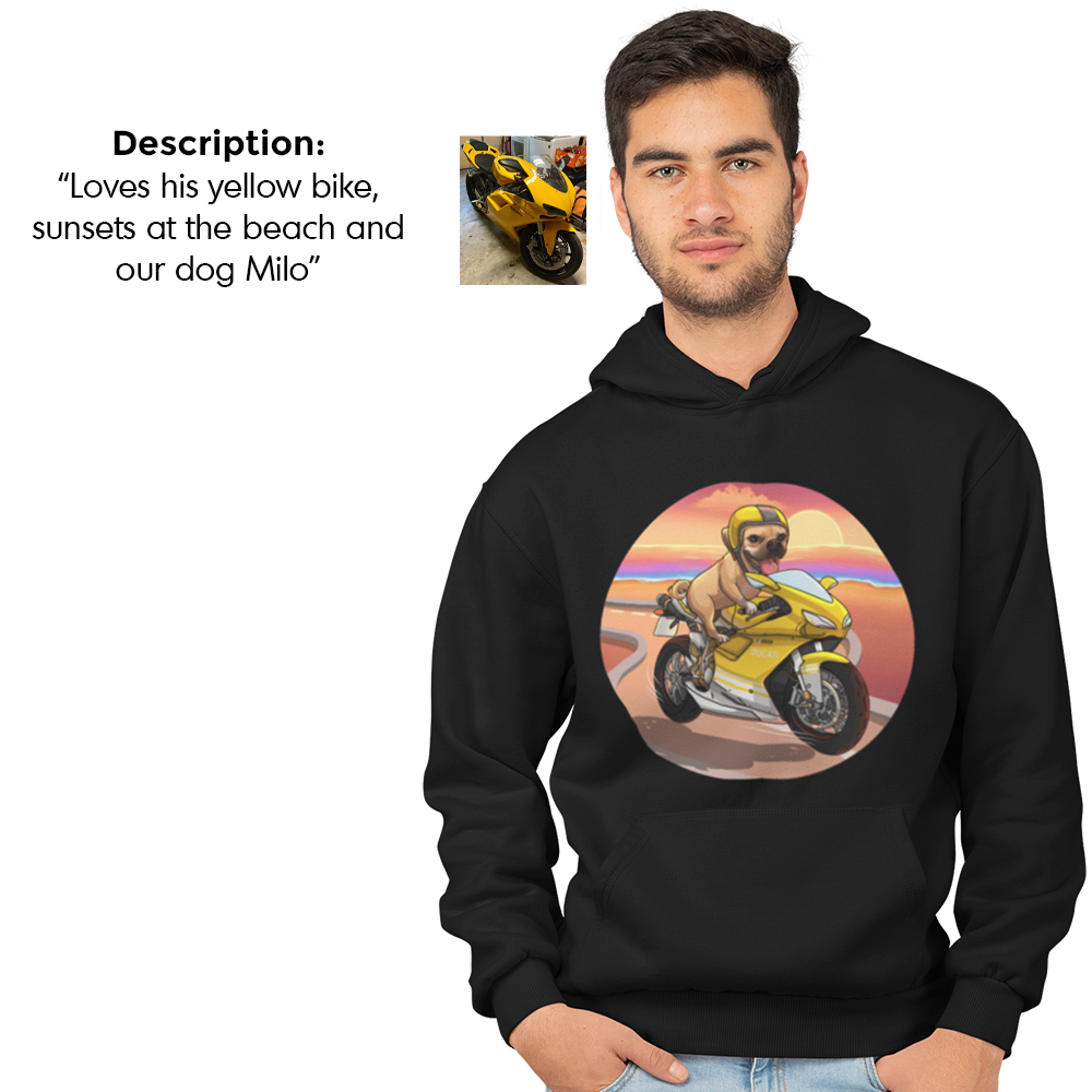 PromptHoodie™ - Custom Unisex Hoodie