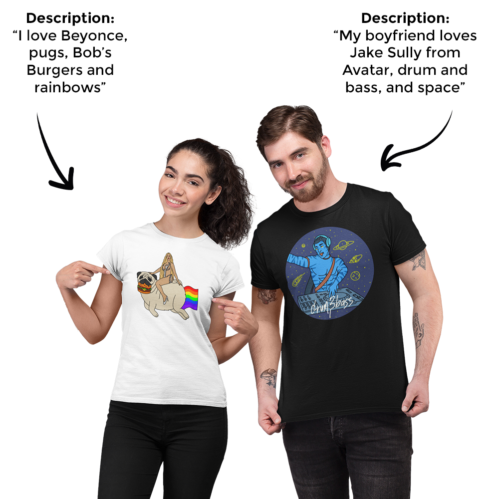 PromptTee™ - Custom Unisex T-Shirt Bundle -