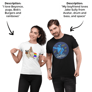 PromptTee™ Twin Pack - 2x Custom Unisex T-Shirt