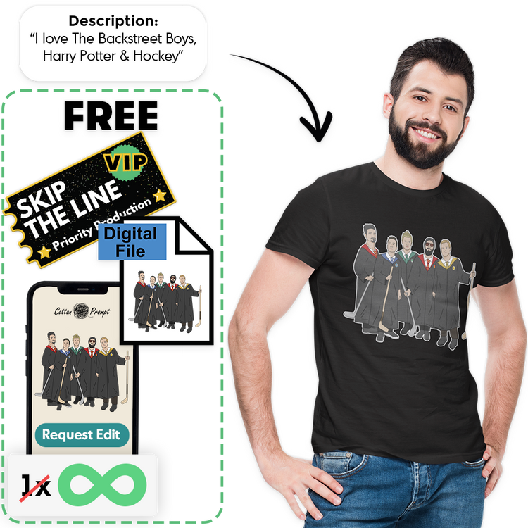 - PromptTee™ - Custom Unisex T-Shirt -