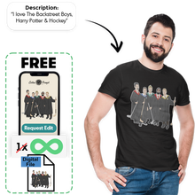 Load image into Gallery viewer, PromptTee™ - Custom Unisex T-Shirt -
