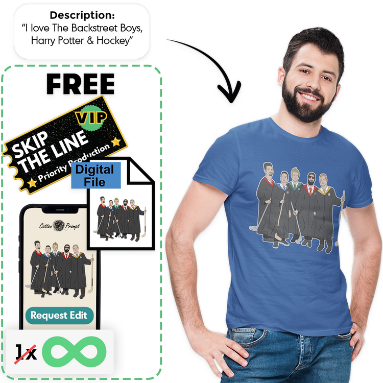 - PromptTee™ - Custom Unisex T-Shirt -