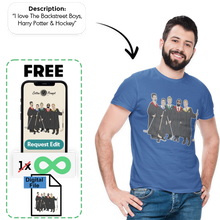 Load image into Gallery viewer, PromptTee™ - Custom Unisex T-Shirt -

