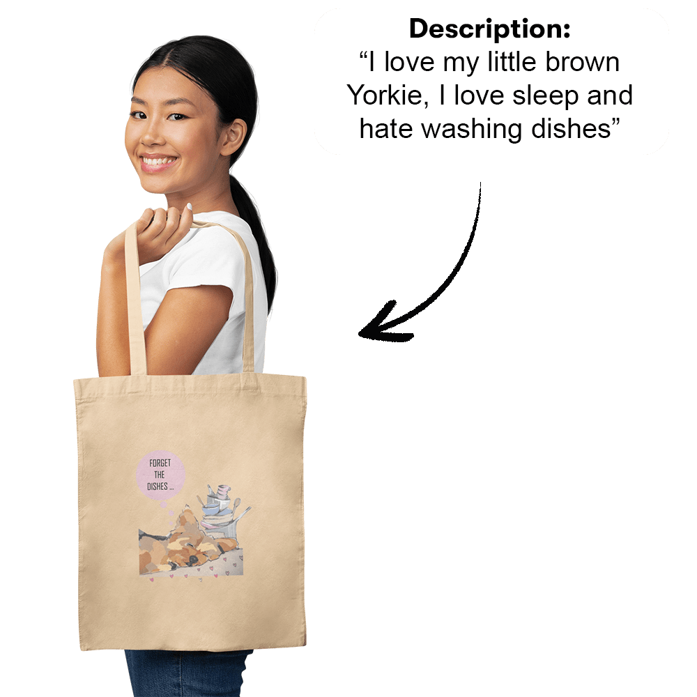 PromptTote™ - Custom Unisex Tote Bag (VIP)