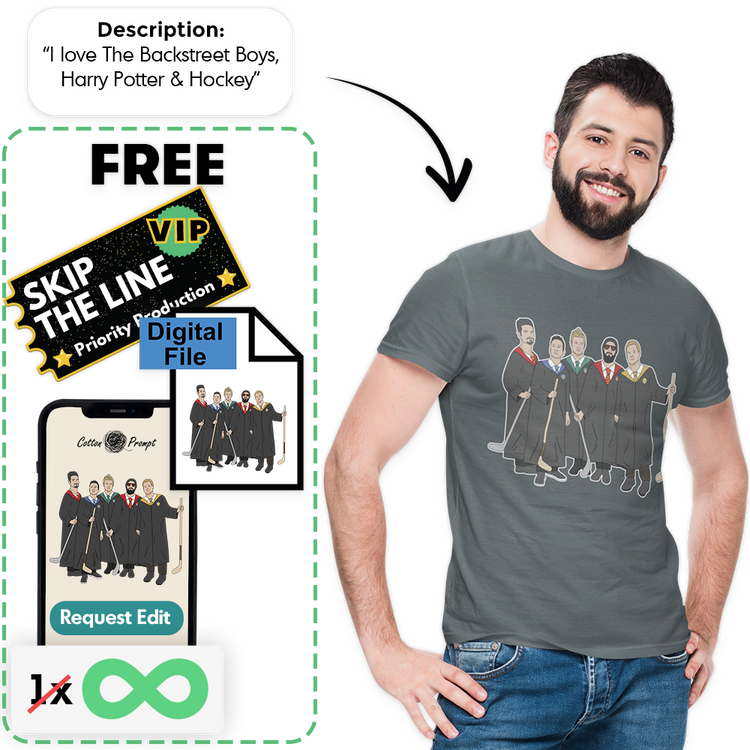 - PromptTee™ - Custom Unisex T-Shirt -