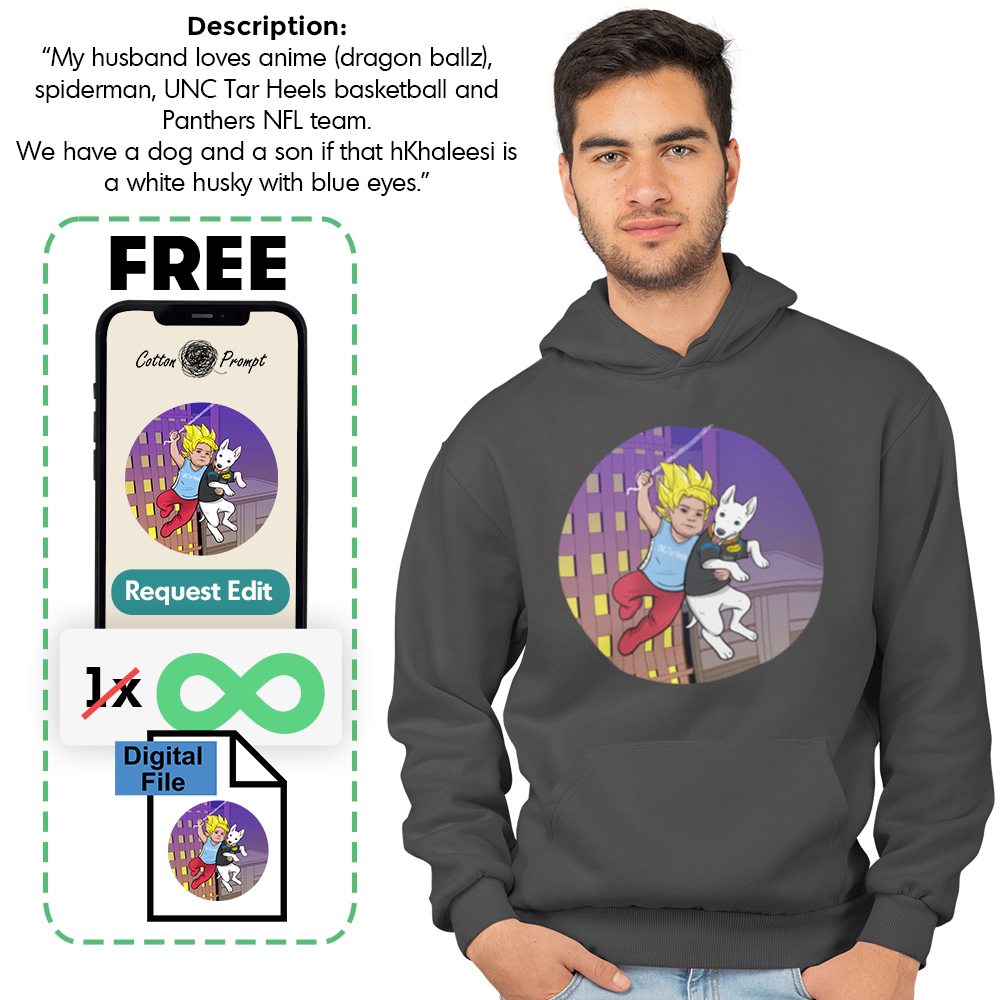 PromptHoodie™ - Custom Unisex Hoodie
