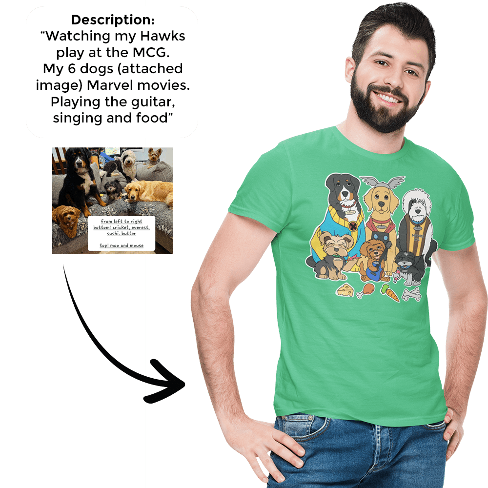 PromptPrint™ - Custom Unisex T-Shirt -