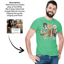 Load image into Gallery viewer, PromptPrint™ - Custom Unisex T-Shirt
