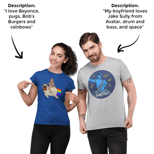 PromptTee™ Twin Pack - 2x Custom Unisex T-Shirt