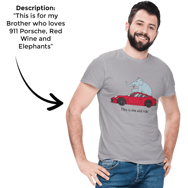 PromptPrint™ - Custom Unisex T-Shirt ---