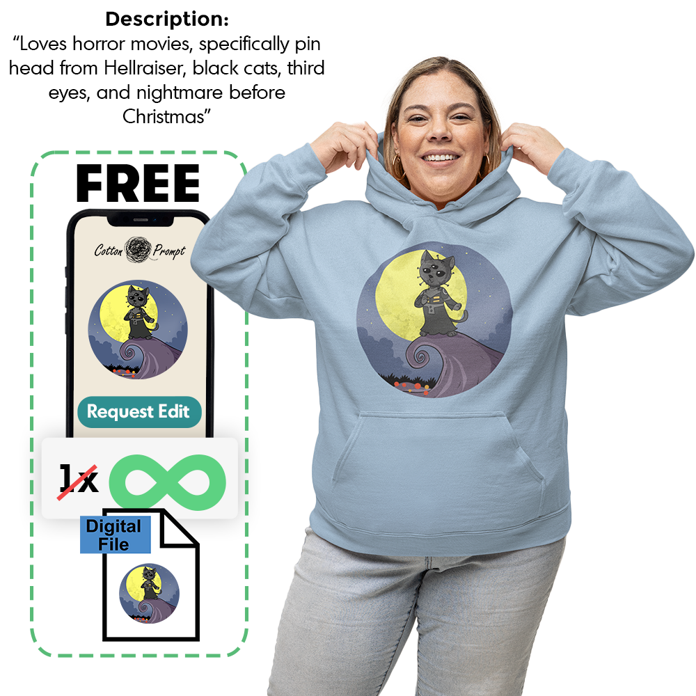 PromptHoodie™ - Custom Unisex Hoodie