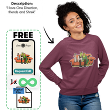 Load image into Gallery viewer, PromptSweatshirt™ - Custom Unisex Sweatshirt
