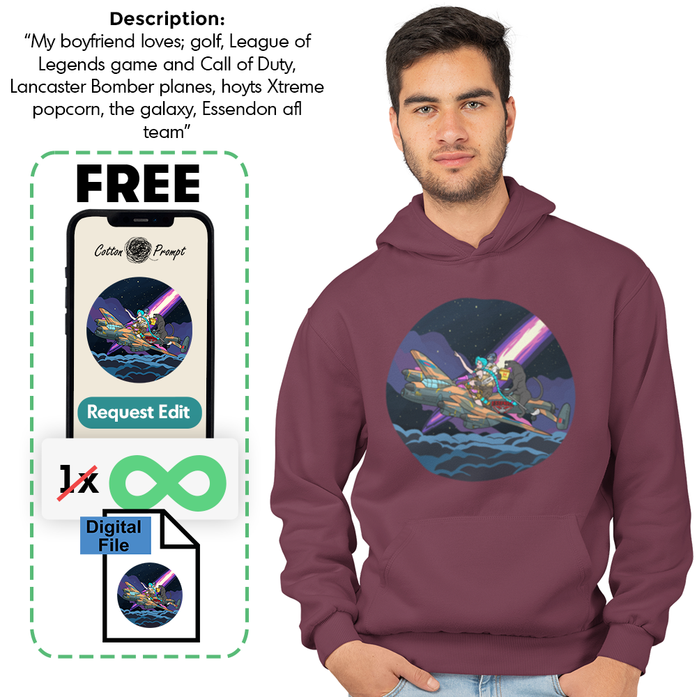 PromptHoodie™ - Custom Unisex Hoodie