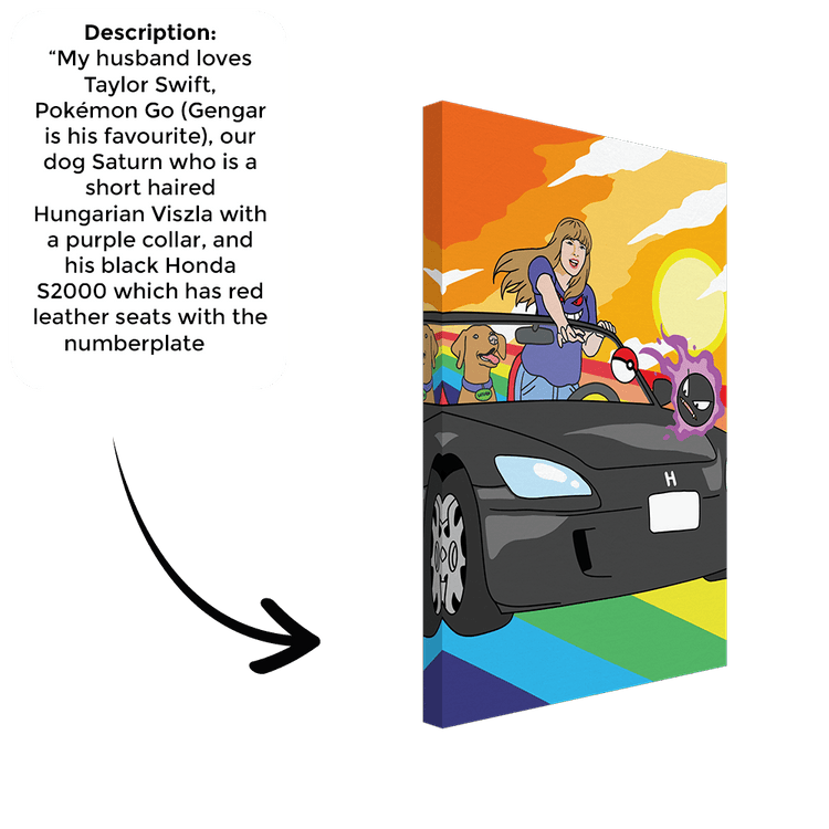 PromptPrint™ - High Quality Canvas Print
