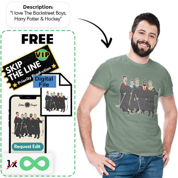 - PromptTee™ - Custom Unisex T-Shirt -