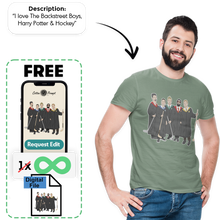 Load image into Gallery viewer, PromptTee™ - Custom Unisex T-Shirt -
