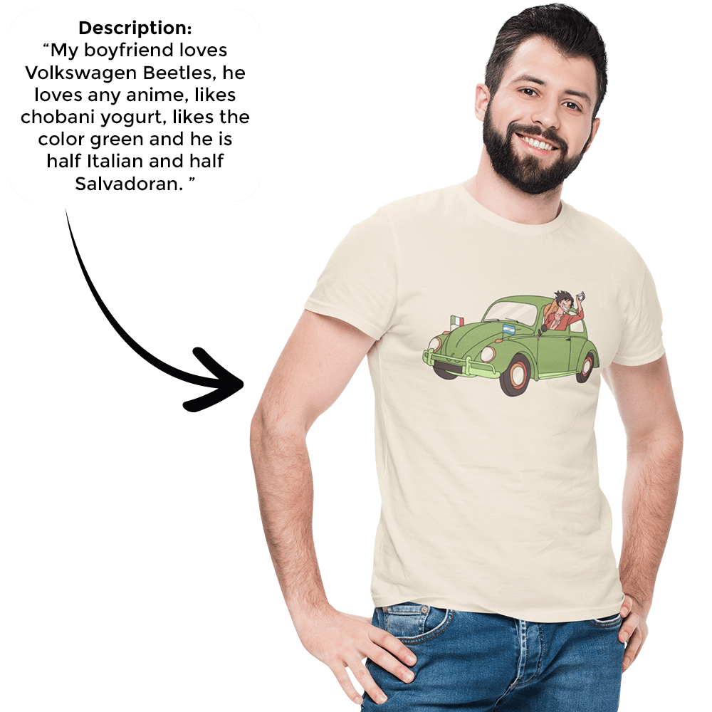 PromptPrint™ - Custom Unisex T-Shirt -