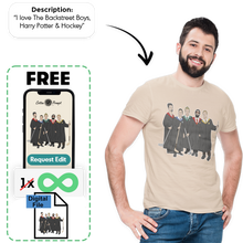 Load image into Gallery viewer, PromptTee™ - Custom Unisex T-Shirt -
