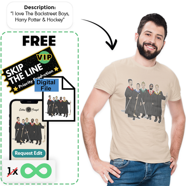 - PromptTee™ - Custom Unisex T-Shirt -