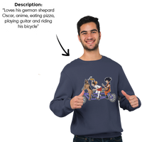 PromptSweatshirt™ - Custom Unisex Sweatshirt