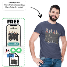Load image into Gallery viewer, PromptTee™ - Custom Unisex T-Shirt -

