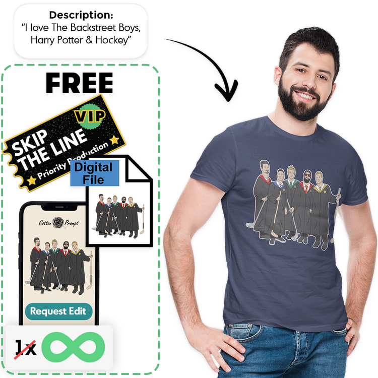 - PromptTee™ - Custom Unisex T-Shirt -