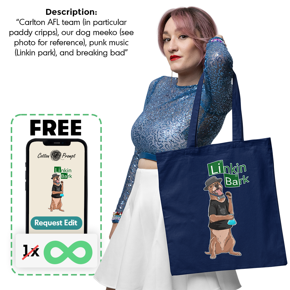 PromptTote™ - Custom Unisex Tote Bag
