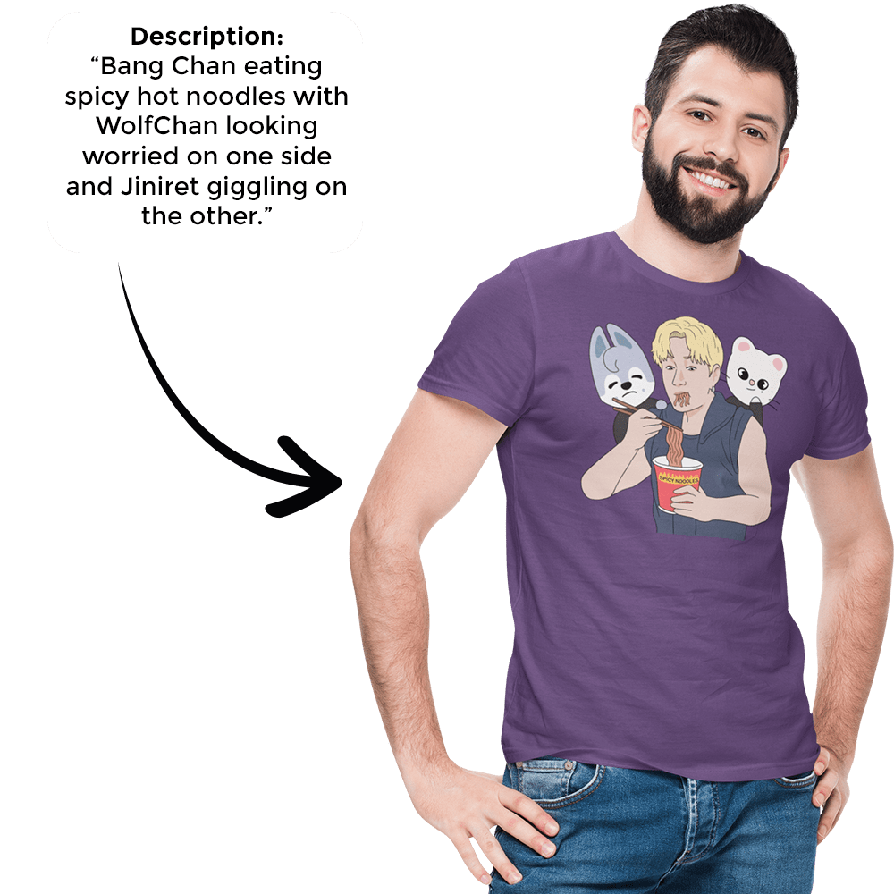 PromptPrint™ - Custom Unisex T-Shirt -