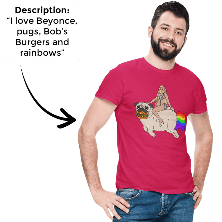 PromptPrint™ - Custom Unisex T-Shirt ---